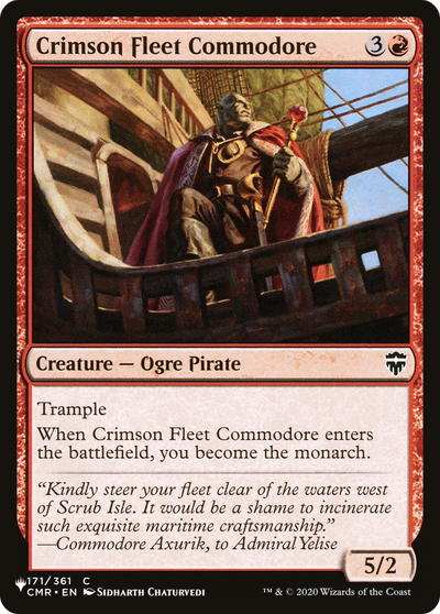 Crimson Fleet Commodore