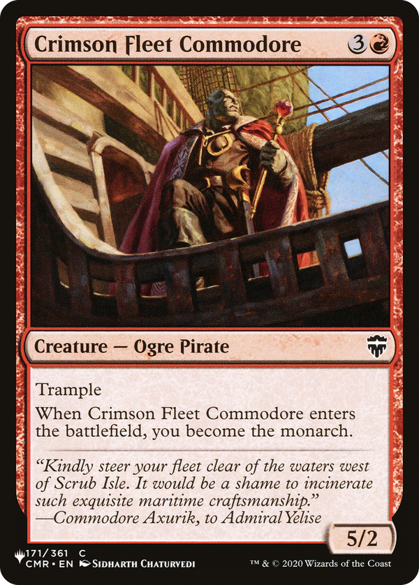 Crimson Fleet Commodore (plst)