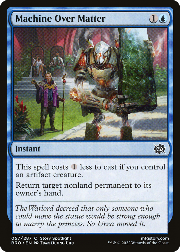 Machine Over Matter (bro)