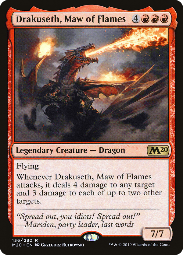 Drakuseth, Maw of Flames (m20)