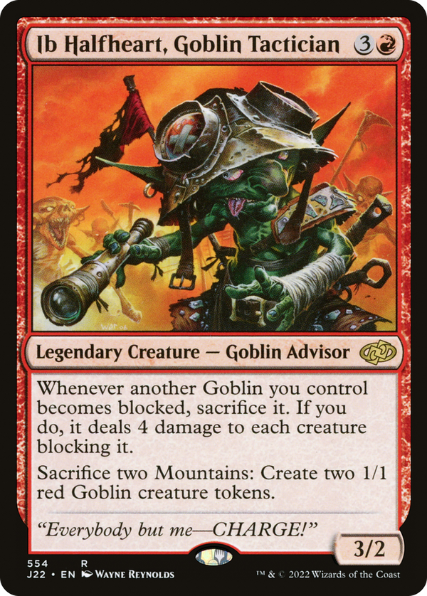 Ib Halfheart, Goblin Tactician (j22)