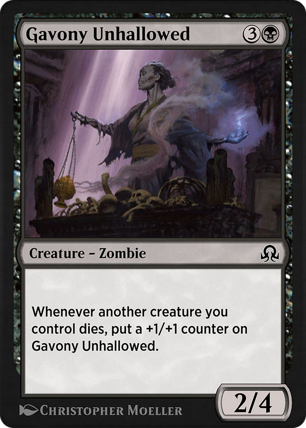 Gavony Unhallowed (sir)