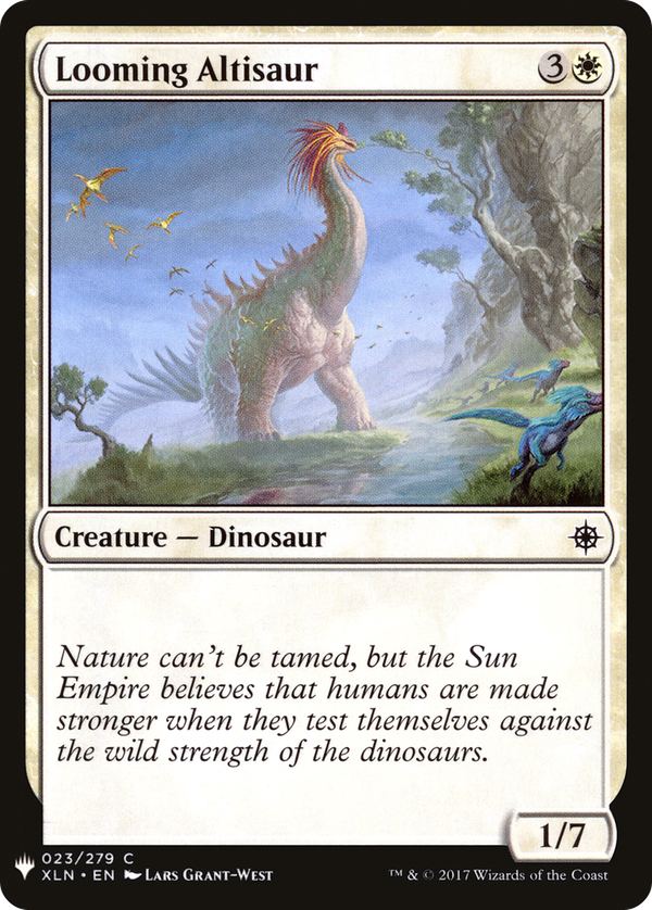 Looming Altisaur (plst)