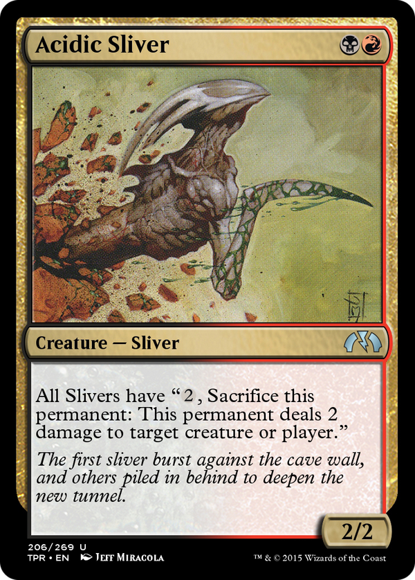 Acidic Sliver (tpr)