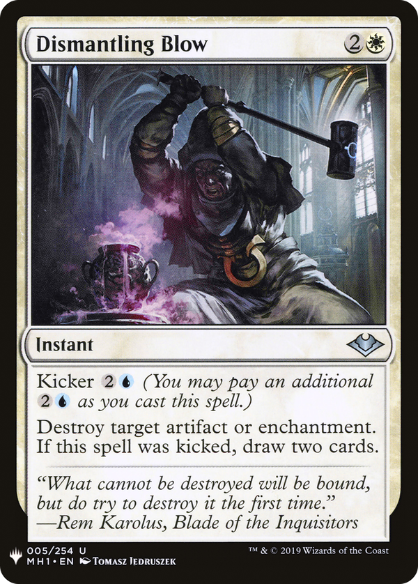 Dismantling Blow (plst)