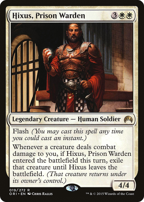 Hixus, Prison Warden (ori)