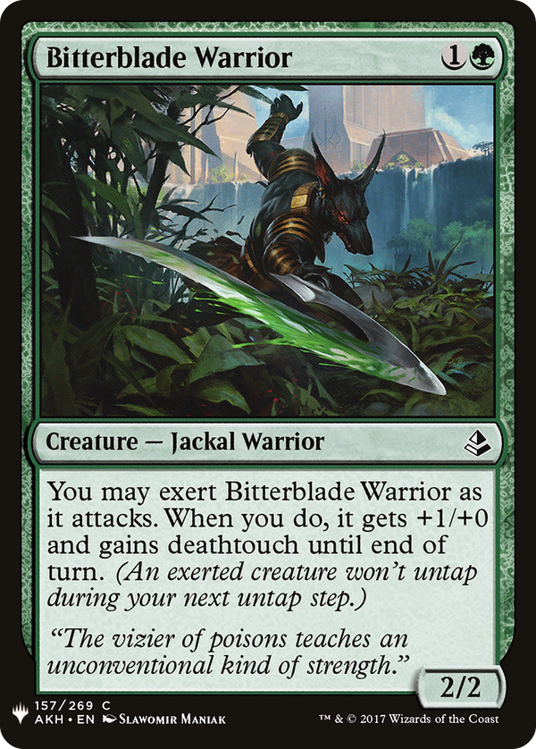 Bitterblade Warrior (plst)