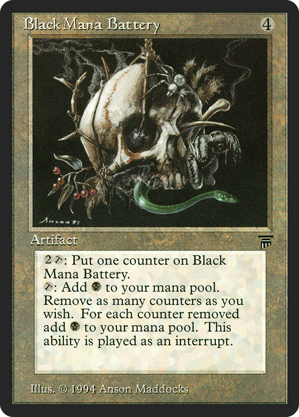 Black Mana Battery (leg)