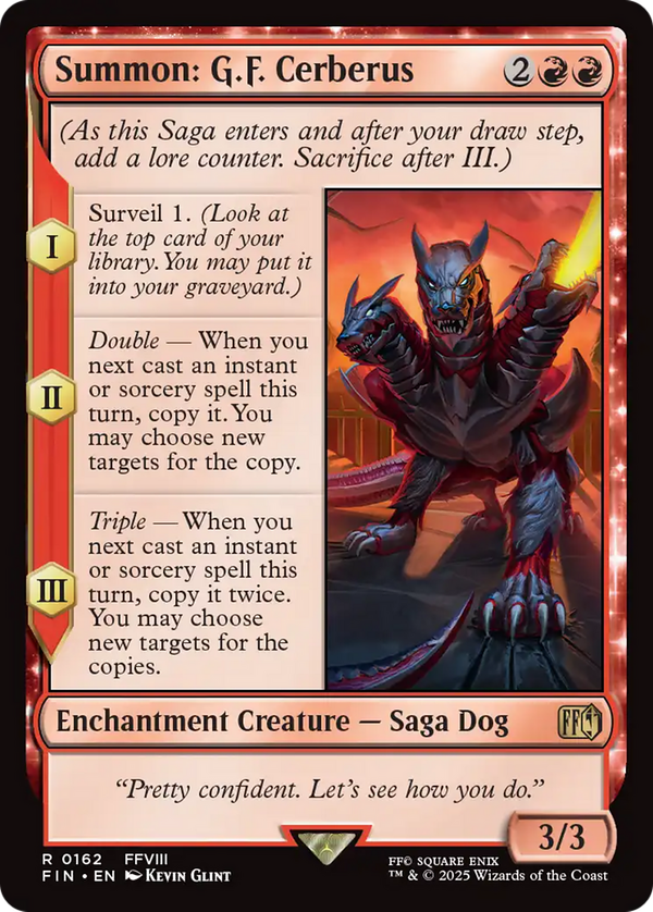Summon: G.F. Cerberus (fin)