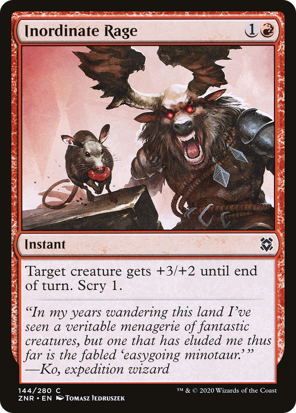 Inordinate Rage (znr)