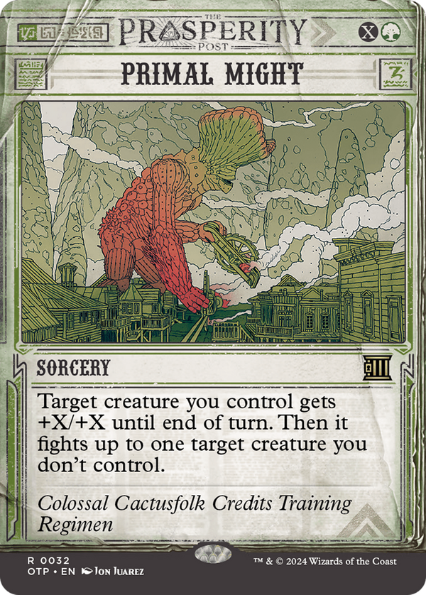 Primal Might (otp)