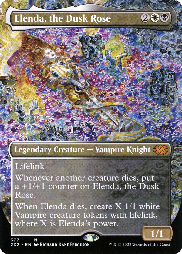 Elenda, the Dusk Rose (2x2)