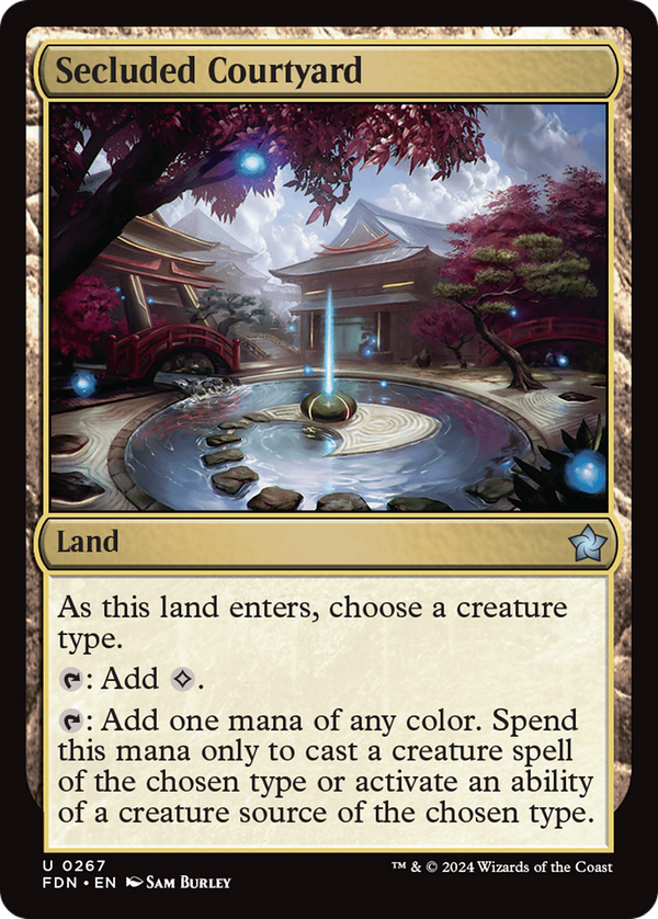 Secluded Courtyard (fdn)