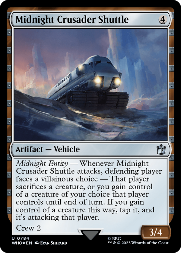 Midnight Crusader Shuttle (who)