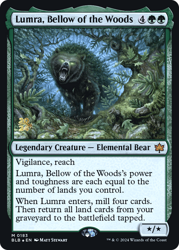 Lumra, Bellow of the Woods (pblb)