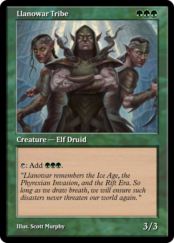 Llanowar Tribe (prm)