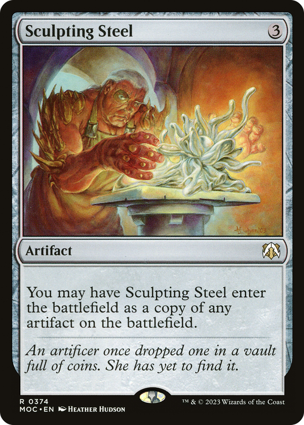 Sculpting Steel (moc)