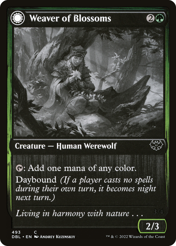 Weaver of Blossoms // Blossom-Clad Werewolf (dbl)