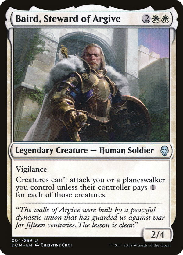 Baird, Steward of Argive (dom)