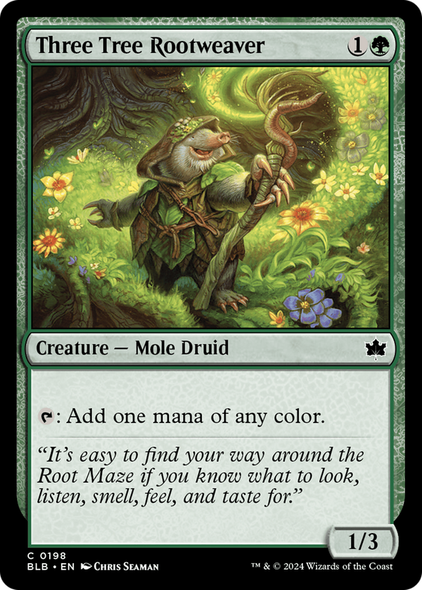 Three Tree Rootweaver (blb)