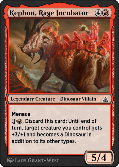 Stegron the Dinosaur Man