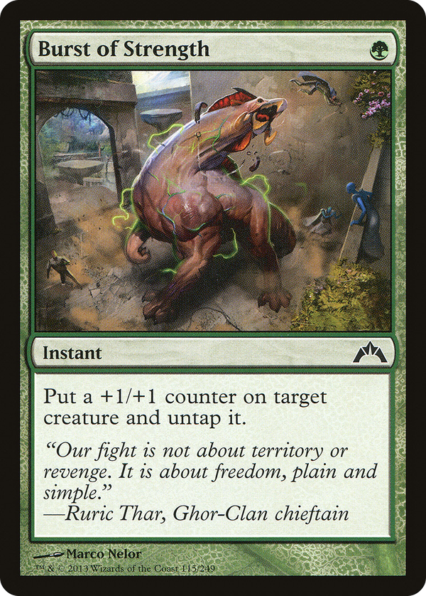 Burst of Strength (gtc)