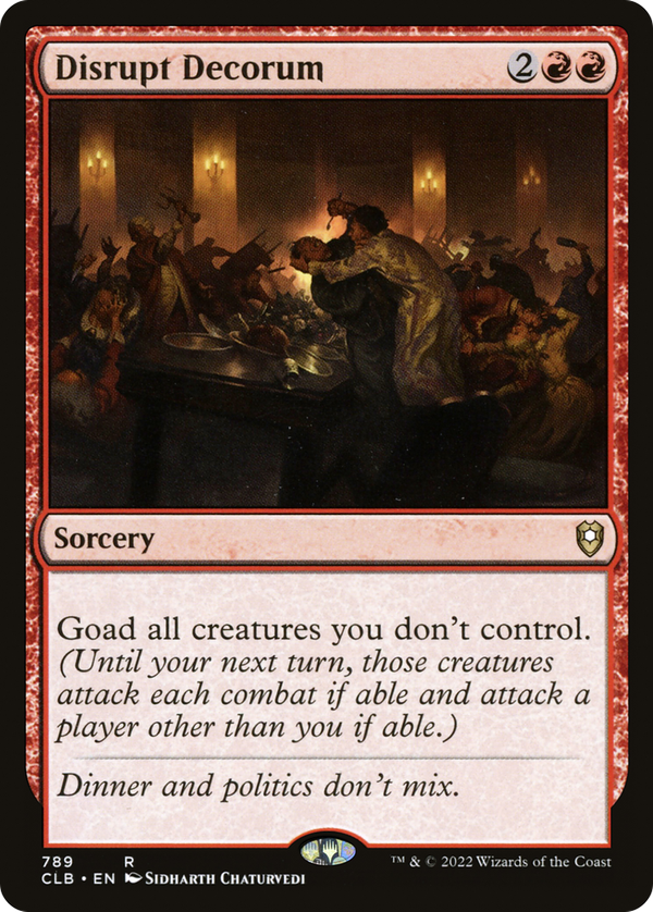 Disrupt Decorum (clb)