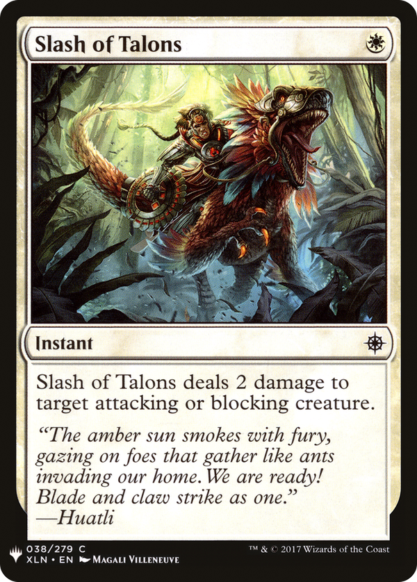 Slash of Talons (plst)