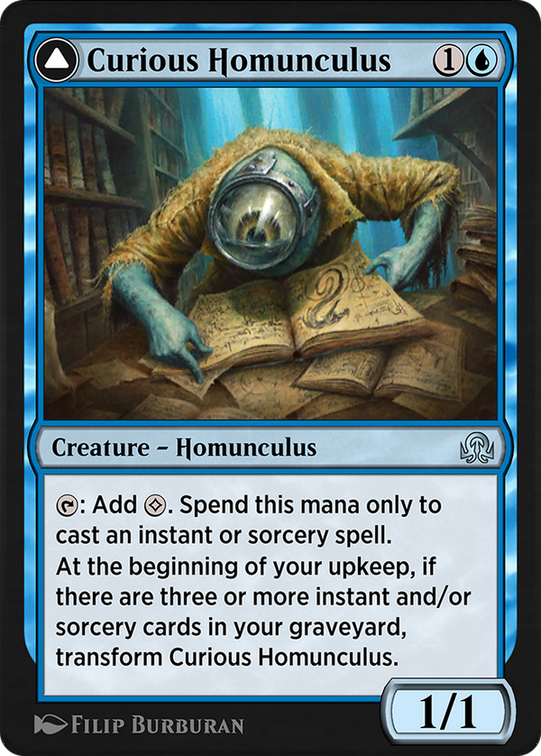 Curious Homunculus // Voracious Reader (sir)