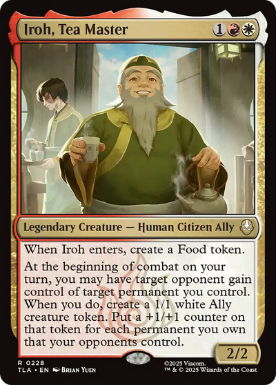 Iroh, Tea Master