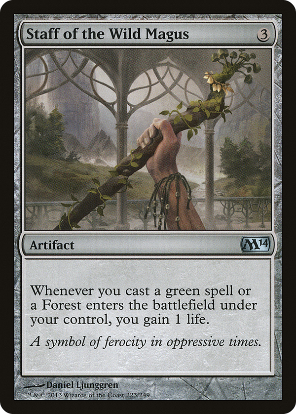 Staff of the Wild Magus (m14)
