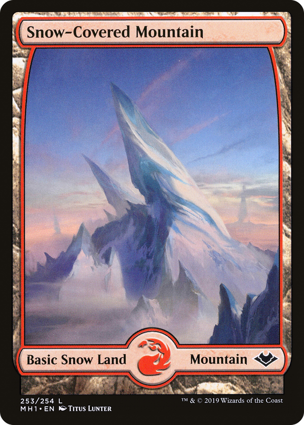 Snow-Covered Mountain (mh1)