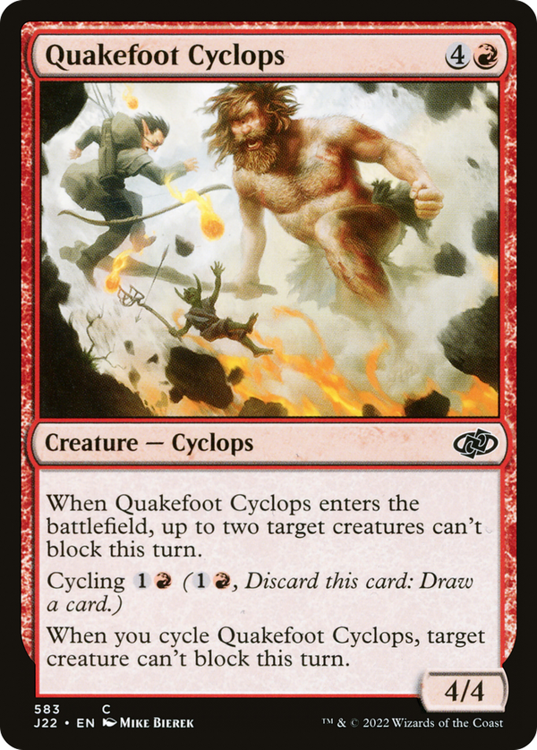 Quakefoot Cyclops (j22)