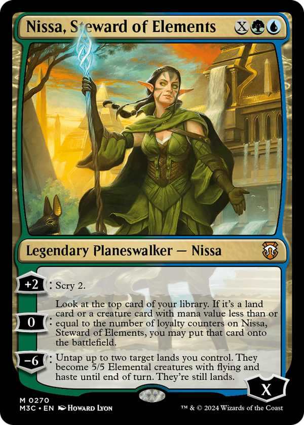 Nissa, Steward of Elements (m3c)