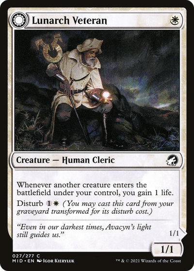 Lunarch Veteran // Luminous Phantom