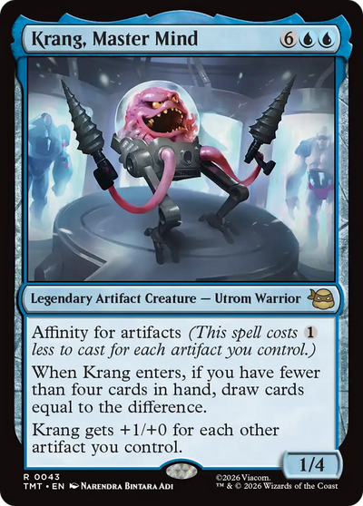 Krang, Master Mind
