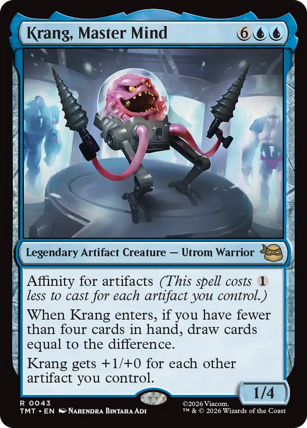 Krang, Master Mind (tmt)