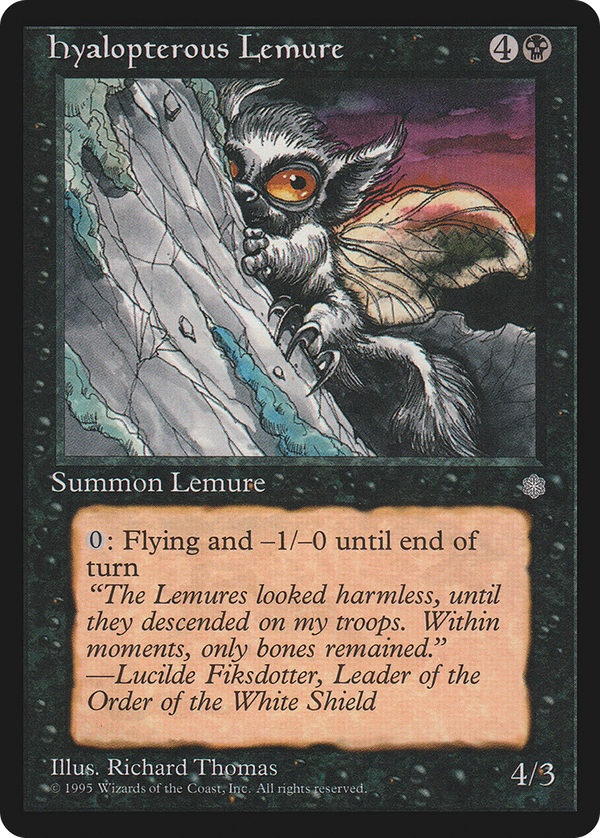Hyalopterous Lemure (ice)