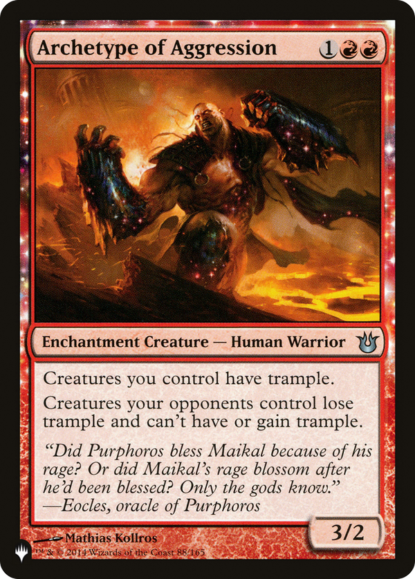 Archetype of Aggression (plst)