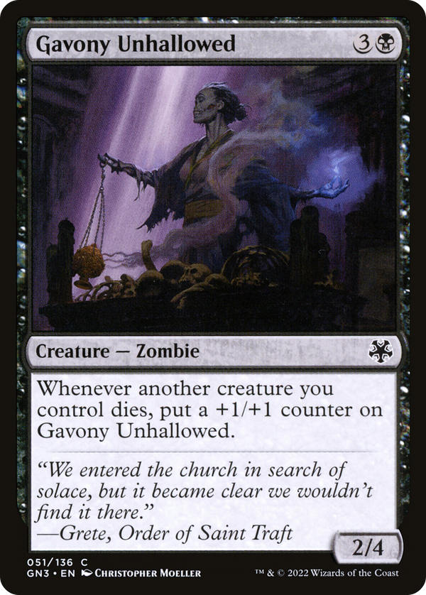 Gavony Unhallowed (gn3)