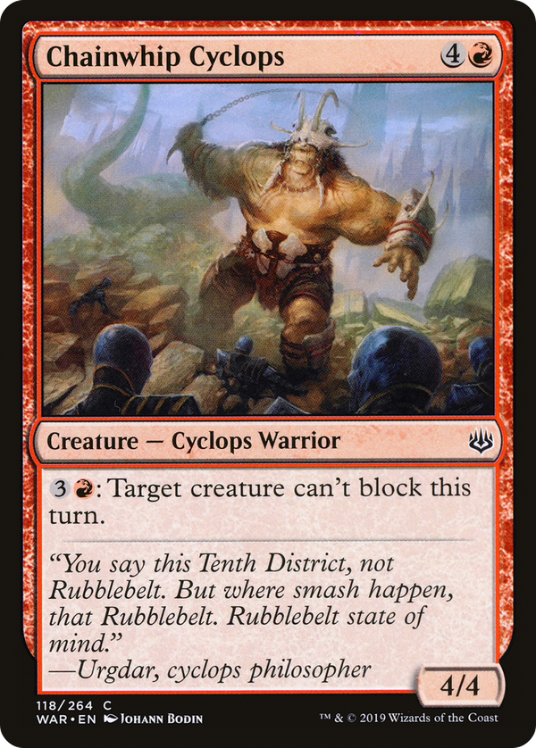 Chainwhip Cyclops (war)