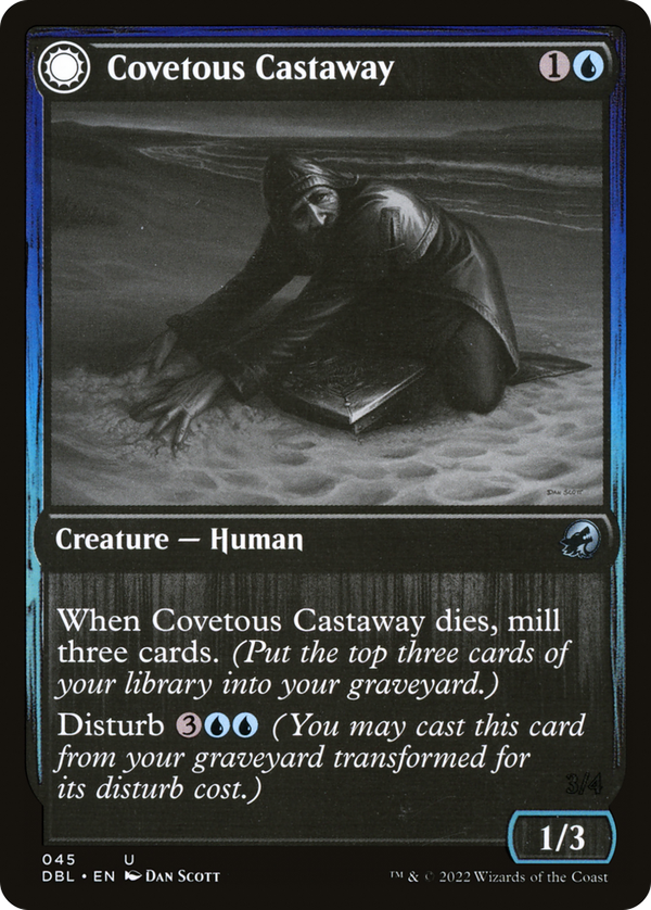Covetous Castaway // Ghostly Castigator (dbl)
