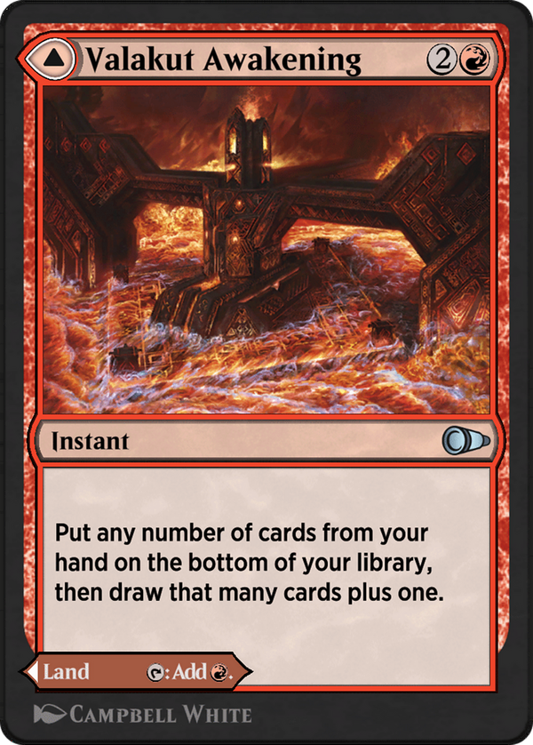 Valakut Awakening // Valakut Stoneforge (pio)