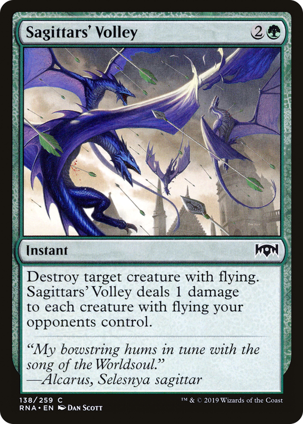 Sagittars' Volley (rna)