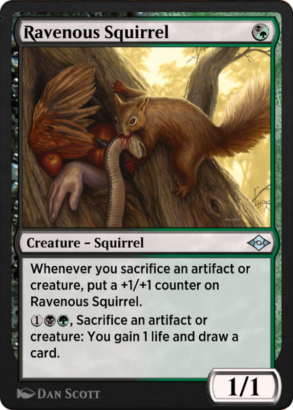 Ravenous Squirrel (j21)