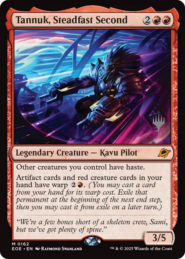 Tannuk, Steadfast Second (peoe)