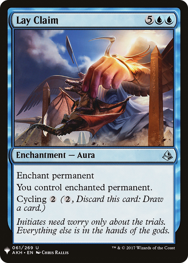 Lay Claim (plst)