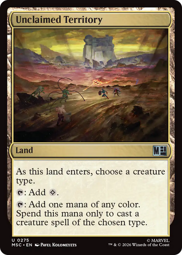 Unclaimed Territory (msc)