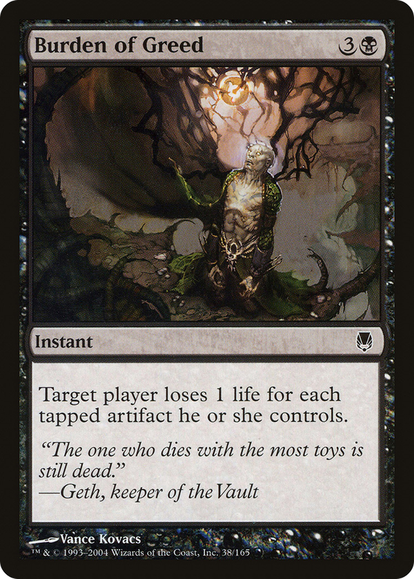 Burden of Greed (dst)