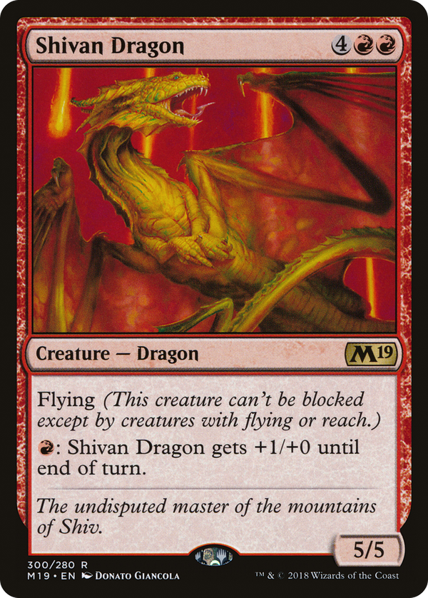Shivan Dragon (m19)